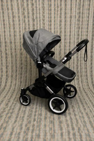 BUGABOO DONKEY 5, SILLAS, CAPAZO, GRIS REVISADO!