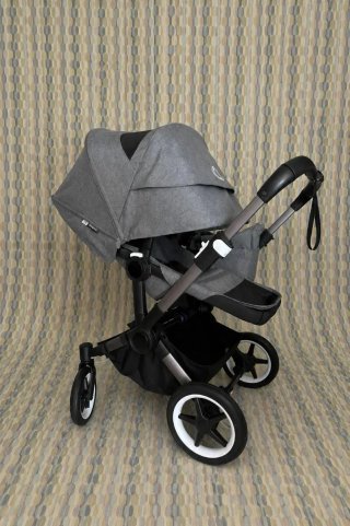 BUGABOO DONKEY 5, SILLAS, CAPAZO, GRIS REVISADO!