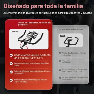 Bicicleta Estática Joroto X2