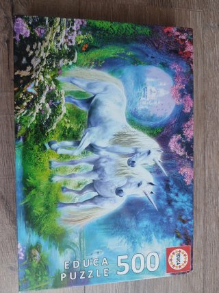 Puzzle EDUCA 500 piezas Unicornios