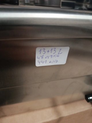 FREIDORA DOBLE 13+13 L MIRA MI PERFIL
