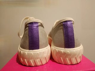 Zapatillas plata