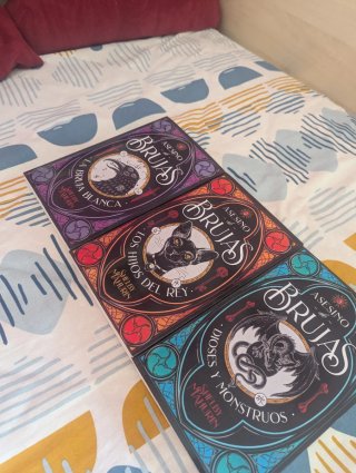 1r y 2n libro de la trilogía Asesino de Brujas