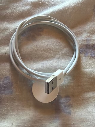 Cargador Apple Watch USB Blanco