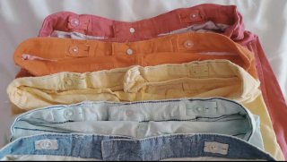Lote pantalones cortos chica