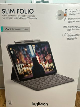 Funda con teclado Bluetooth iPad 10ª Gen