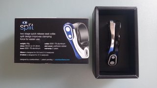 Crankbrothers Split QR 31.8mm Cierre Sillín a Tija