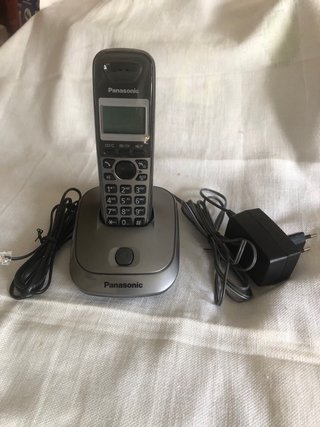 Teléfono Inalámbrico Panasonic Negro/Gris