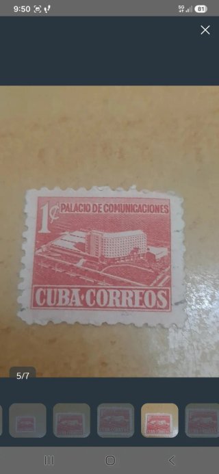 Filatelia: Sello de Cuba