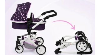 Coche, Cochecito de muñecas Bayer Chic
