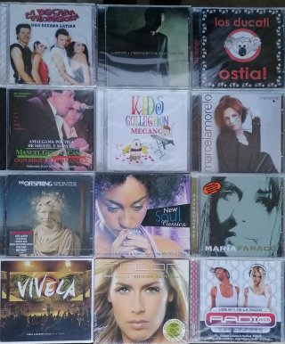 LOTE 60 CDS PRECINTADOS