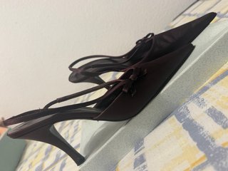 Zapatos Gloria Ortiz Tacon Aguja Fiesta Talla 38,