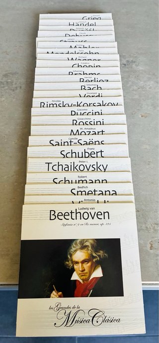 CD. Los Grandes de la Música Clásica.