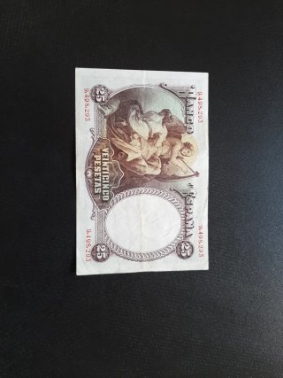 BILLETE DE 25 PESETAS DE 1931