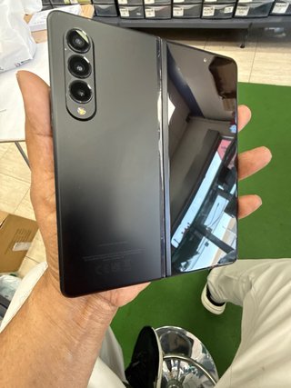 Telefono cellulare pieghevole nero Mai usato