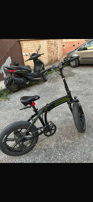 Bici pieghevole elettrica fat