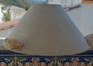 Lámpara infantil osito beige