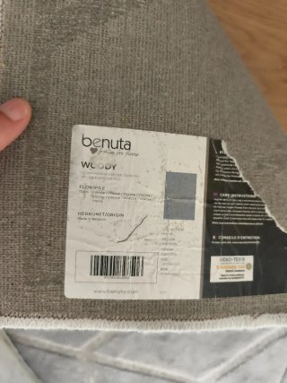 Alfombra Viscosa Gris 240x340