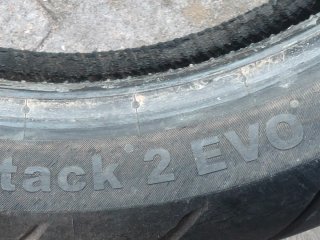 Ruedas moto ContiSportAttack 2 en 180/55 ZR 17 evo