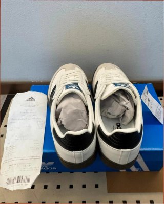 Adidas Samba Talla 43 Blancas y Negras