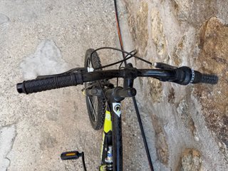 Bicicleta infantil con suspensión