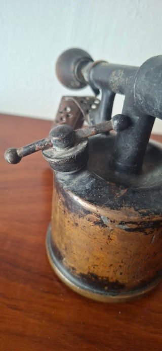 Soplete Antiguo de Latón Vesta F.J. París SGDG