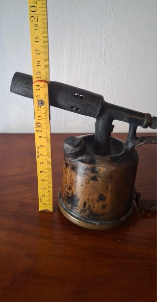 Soplete Antiguo de Latón Vesta F.J. París SGDG