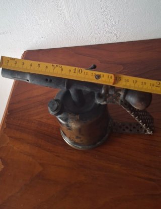 Soplete Antiguo de Latón Vesta F.J. París SGDG