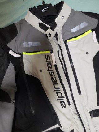 Chaqueta Alpinestars Adventure Touring Negra Gris