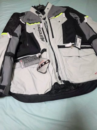 Chaqueta Alpinestars Adventure Touring Negra Gris