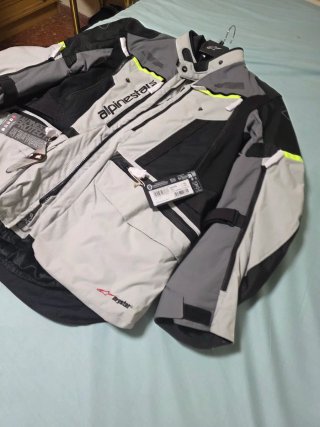 Chaqueta Alpinestars Adventure Touring Negra Gris