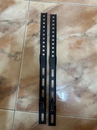Soportes TV Negro Metálico