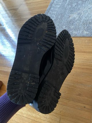Zapatos de cuero Bershka Talla 37