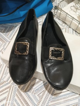 Zapatos falleros negros