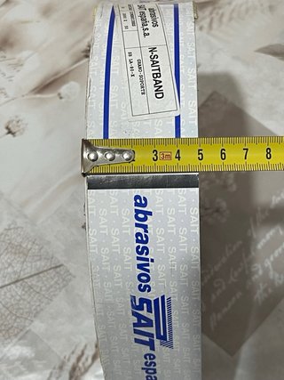 Banda abrasiva y discos