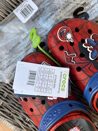 Crocs Spiderman Talla 37-38