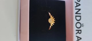 Anillo Pandora Sol Celestial Oro 14k