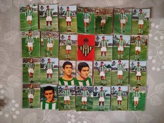 Cromos de Fútbol Antiguos de La Liga 1967 - 68.
