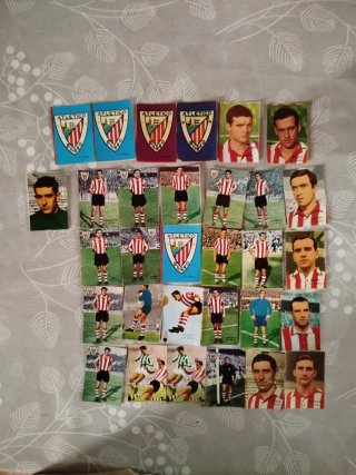 Cromos de Fútbol Antiguos de La Liga 1967 - 68.