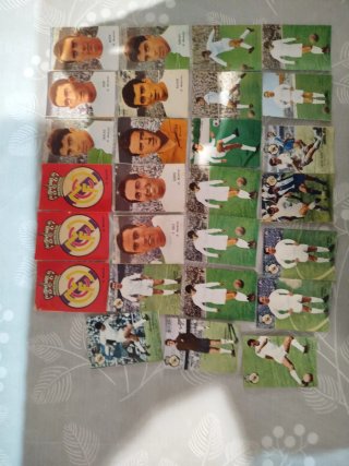 Cromos de Fútbol Antiguos de La Liga 1967 - 68.