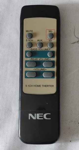 Home Cinema 5.1 NEC SP-501 + DAC + Cable Óptico