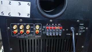 Home Cinema 5.1 NEC SP-501 + DAC + Cable Óptico