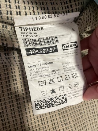Alfombra IKEA TIPHEDE Beige