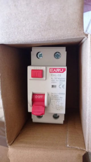 Interruptor EARU RDCBC-1R WiFi