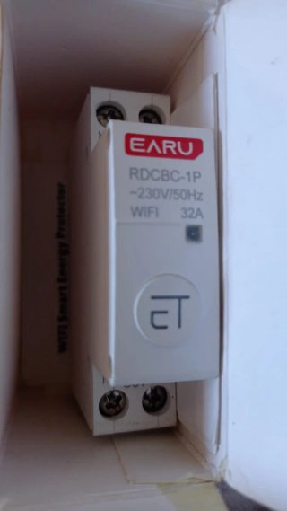Interruptor EARU RDCBC-1R WiFi