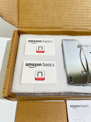 Amazon Basics Grapadora Industrial 3 en 1