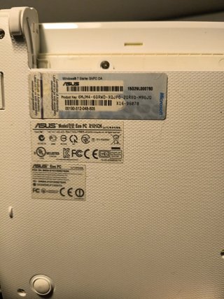 Computer Asus Eee PC per ricambi