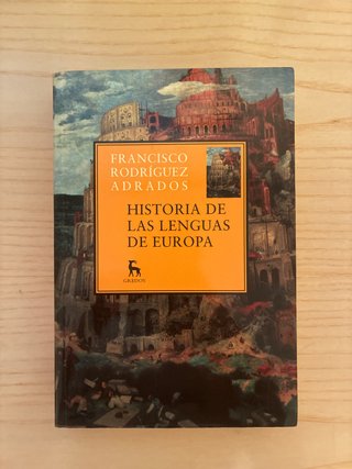 Historia de las lenguas de Europa