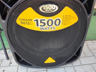 Altavoz Behringer  1500W Turbo Gama profecional