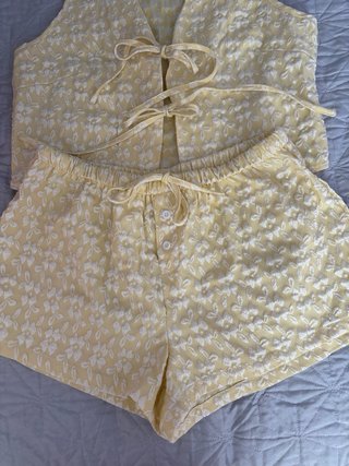 Conjunto top y shorts verano mujer